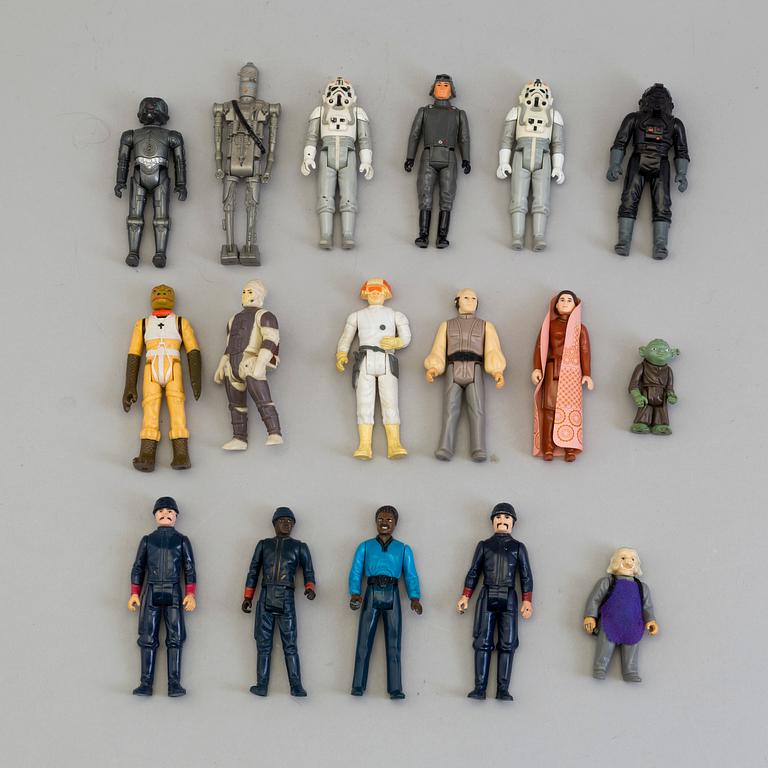 60 parts of Star Wars action figures, kenner and Palitoy 1970's-/80's.