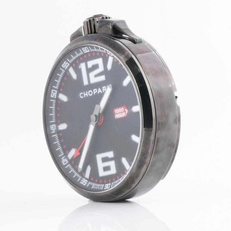 CHOPARD, Mille Miglia GT XL, table alarm clock, 89 mm.