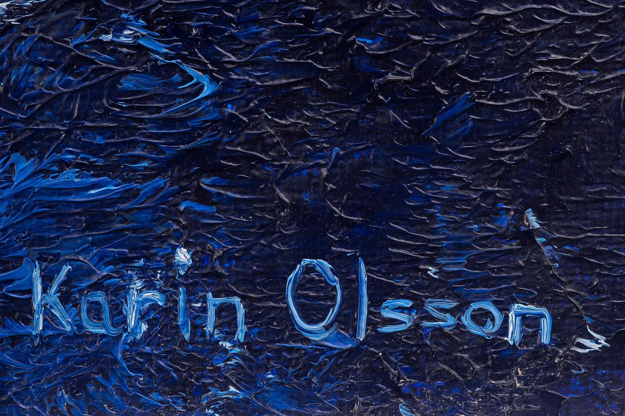 Karin Olsson, "Blå gryning".