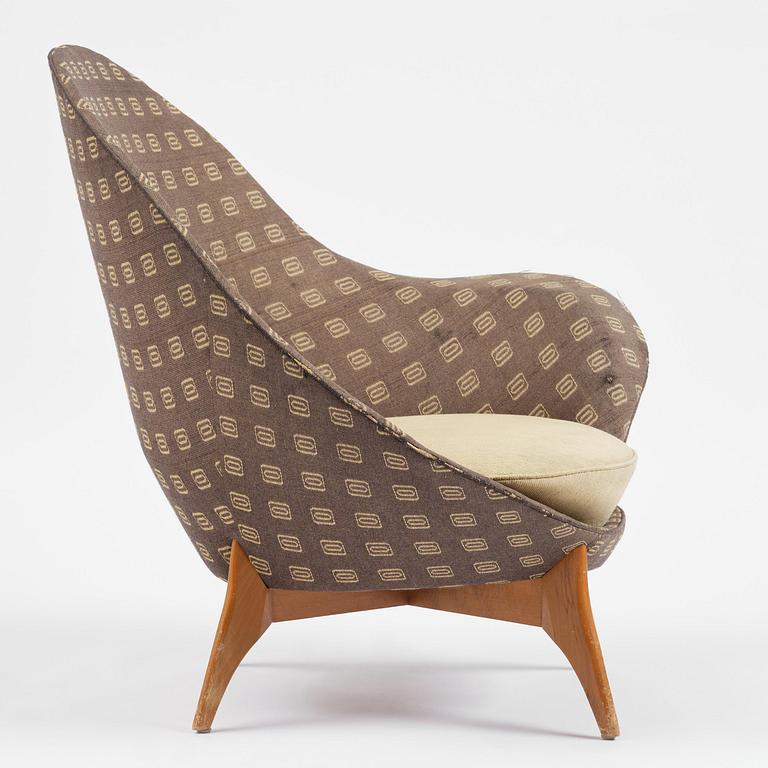 A Swedish Modern armchair, Gösta Westerberg Möbel AB, Stockholm, 1950s.
