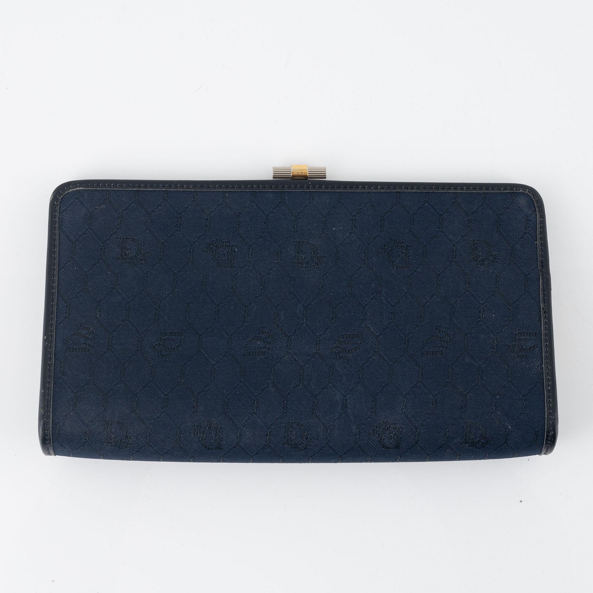 Christian Dior, två st kuvertväskor, vintage.