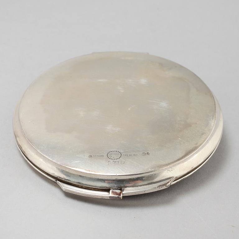 PUDERDOSA, silver, Nr 227 D, Georg Jensen, 1930-tal.