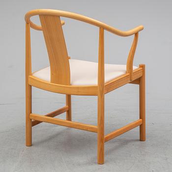 HANS J WEGNER, karmstol, "PP56" Kinastolen, PP Møbler, Danmark.