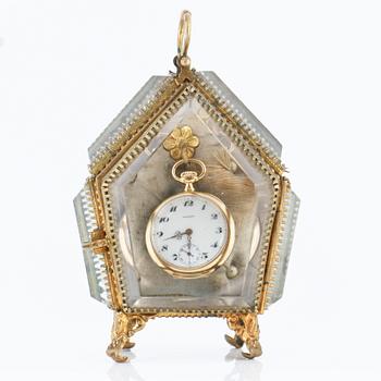 POCKET WATCH, dial marked "President", 33,5 mm.