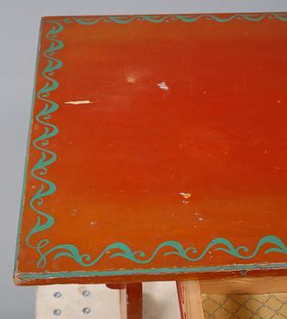 SOFFA, STOLAR, 2 st, samt BORD, tidigt 1900-tal.