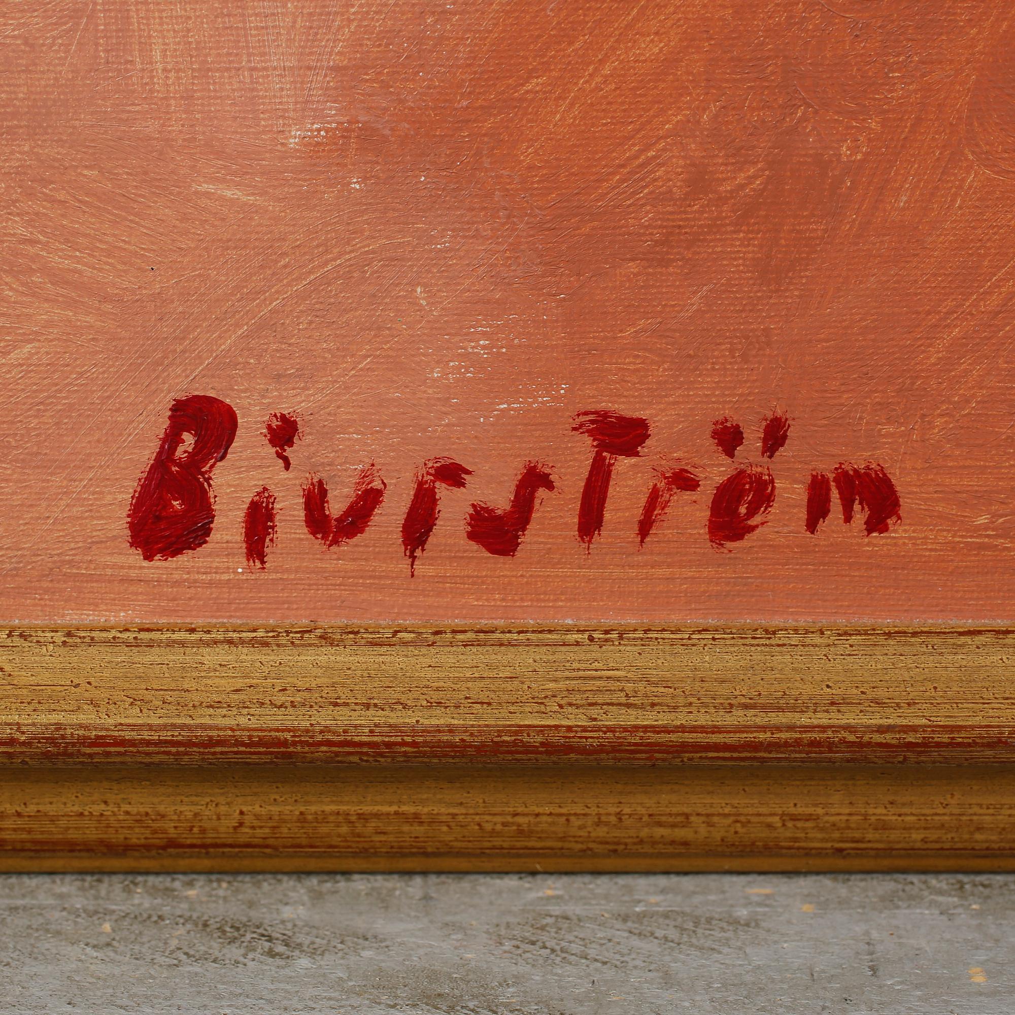 TOR BJURSTRÖM, oil on canvas, signed.