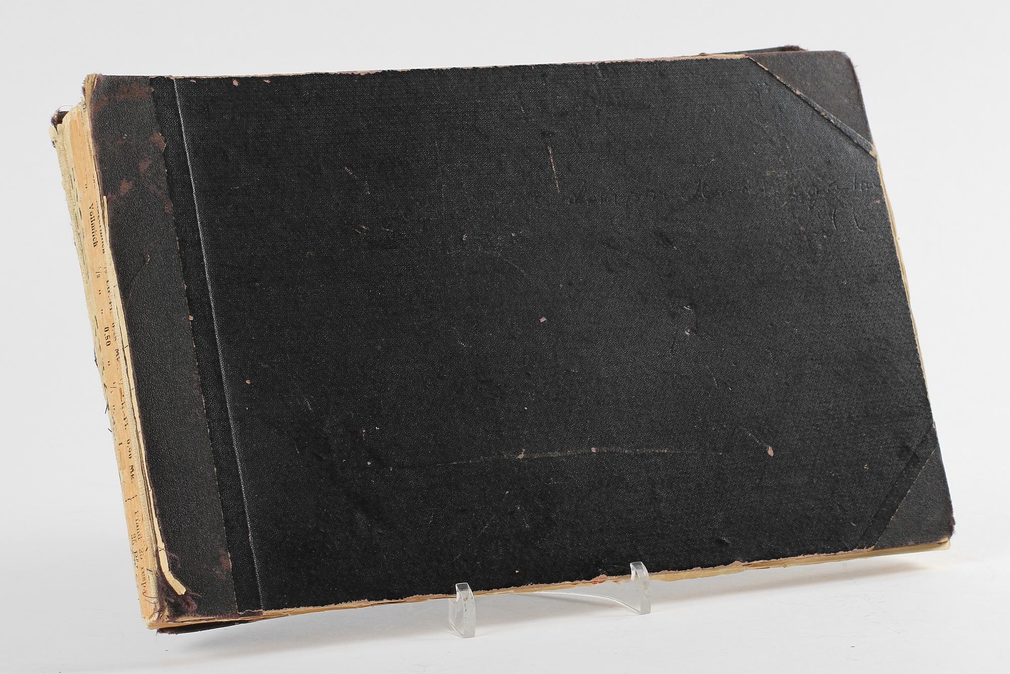 ALBUM MED ÖLETIKETTER, 1800/1900-tal.