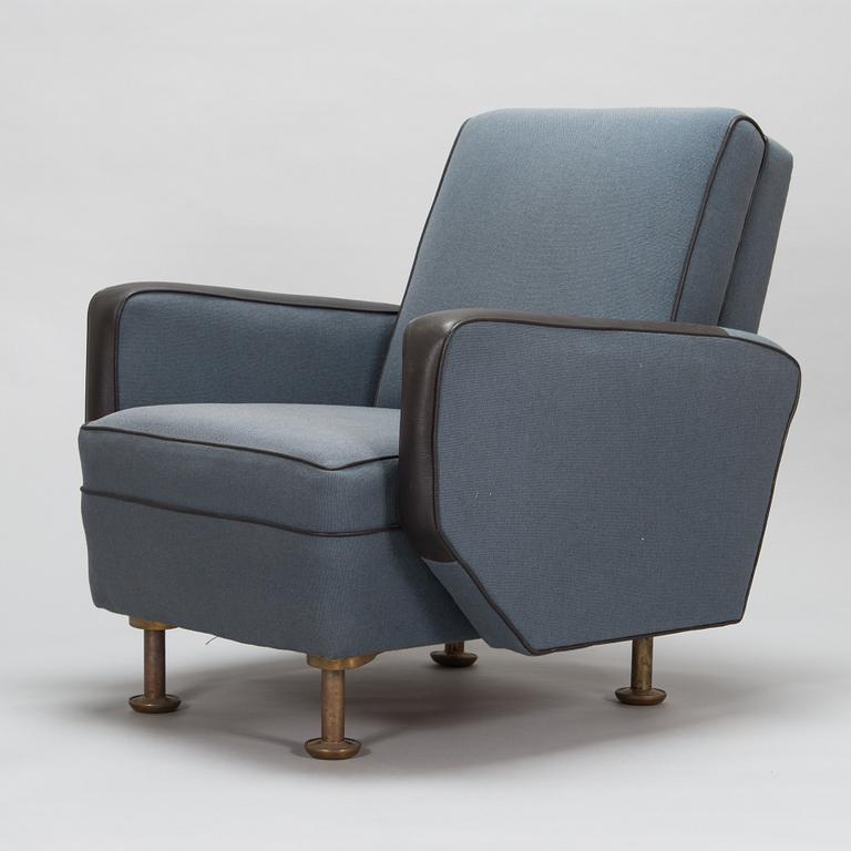 Alvar Aalto, nojatuoli, tilaustyö, O.Y. Huonekalu- ja Rakennustyötehdas A.B. ja Valaistustyö 1962.