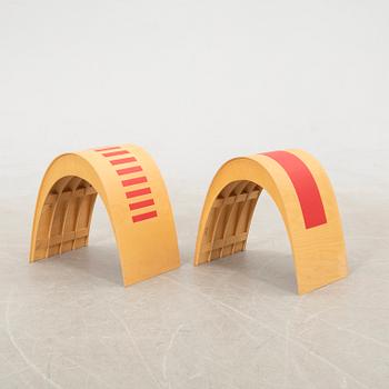 Maxjenny Forslund & Thomas Bentzen, stools 2 pcs 2001.