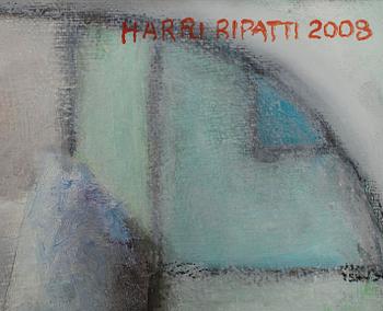 HARRI RIPATTI, olja på duk, sign. och dat. 2008.