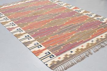 Märta Måås-Fjetterström, a carpet, "Bruna heden", flat weave, ca 300,5 x 198,5 cm, signed AB MMF.