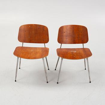 Børge Mogensen, chairs, a pair, model 155, Denmark, mid-20th century.