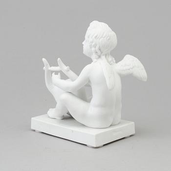 A bisquit scultpure From Eneret, after Bertel Thorvaldsen, Bing & Gröndahl, Denmark, 1860s.