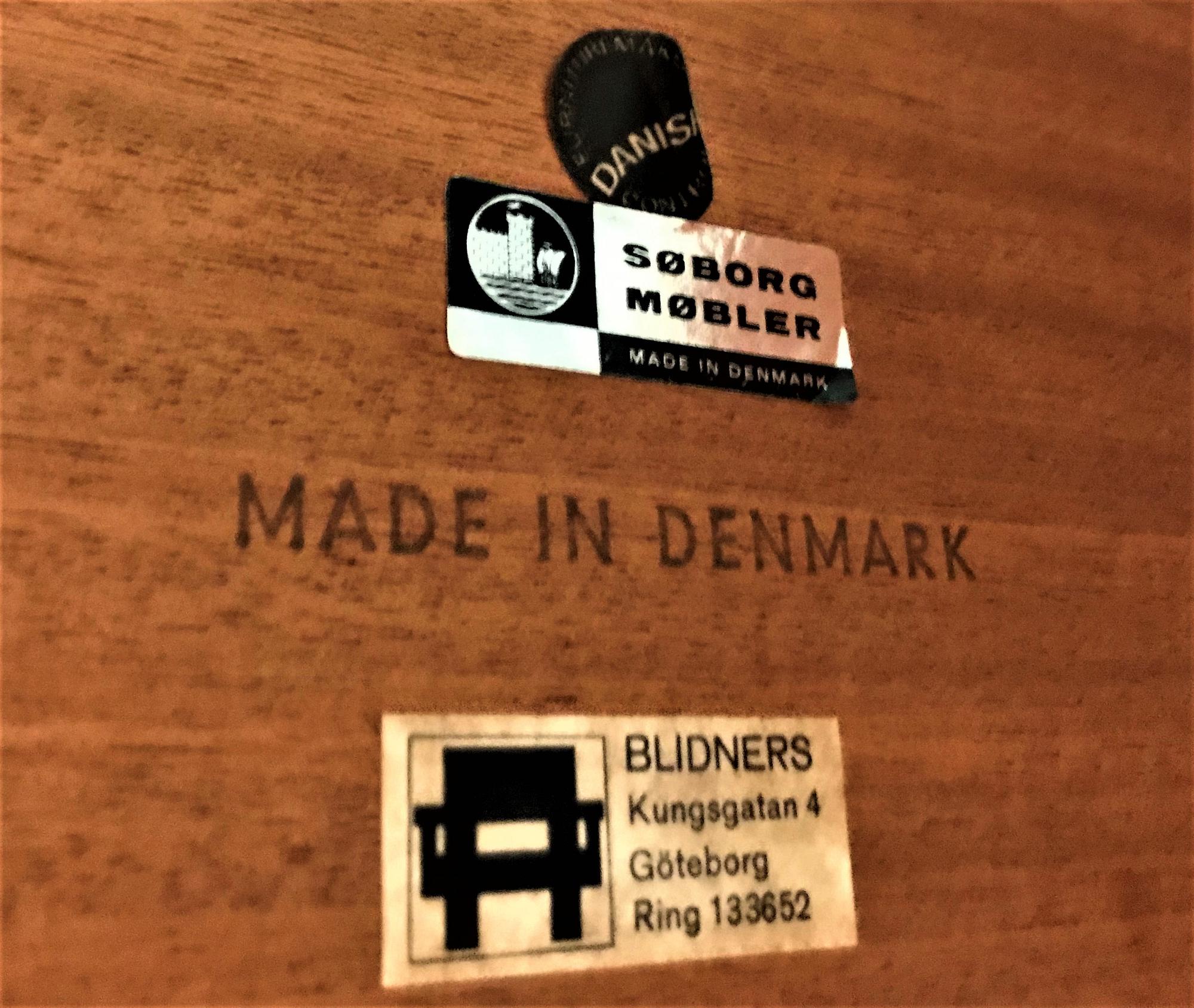 Børge Mogensen, A teak desk, Søborg Möbler, Denmark, 1950's/60's.