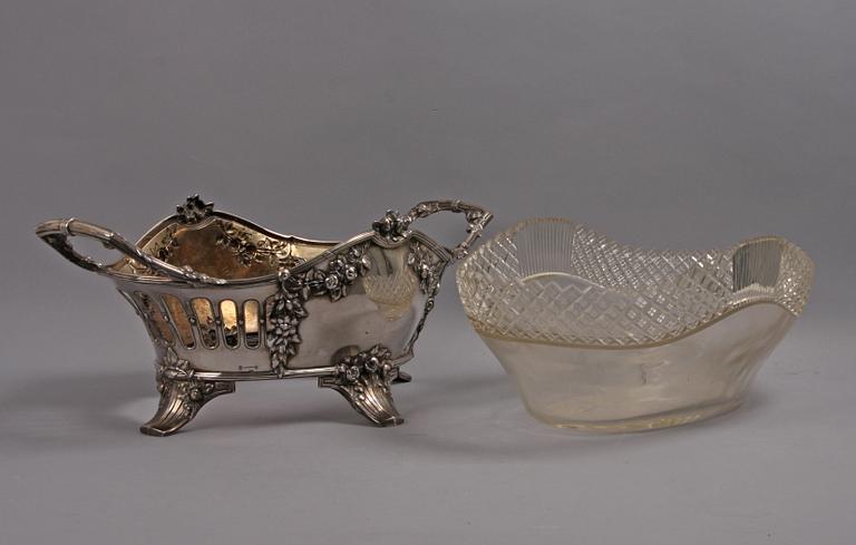 JARDINIERE, silver, Jugend 1907. Aug Thomsen, Danmark.