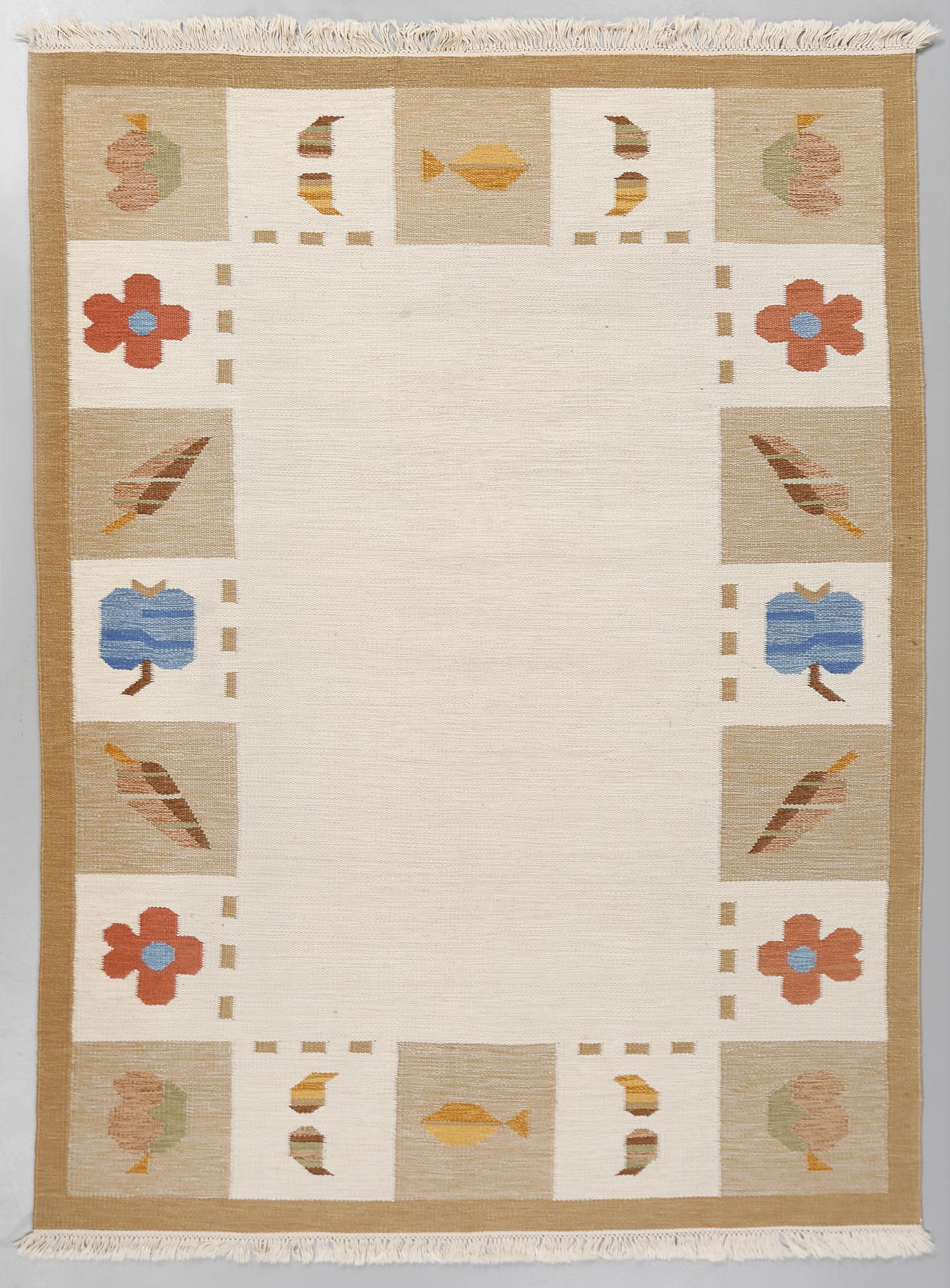 MATTA, rölakan, 1900-talets andra hälft, ca 243 x 172 cm.