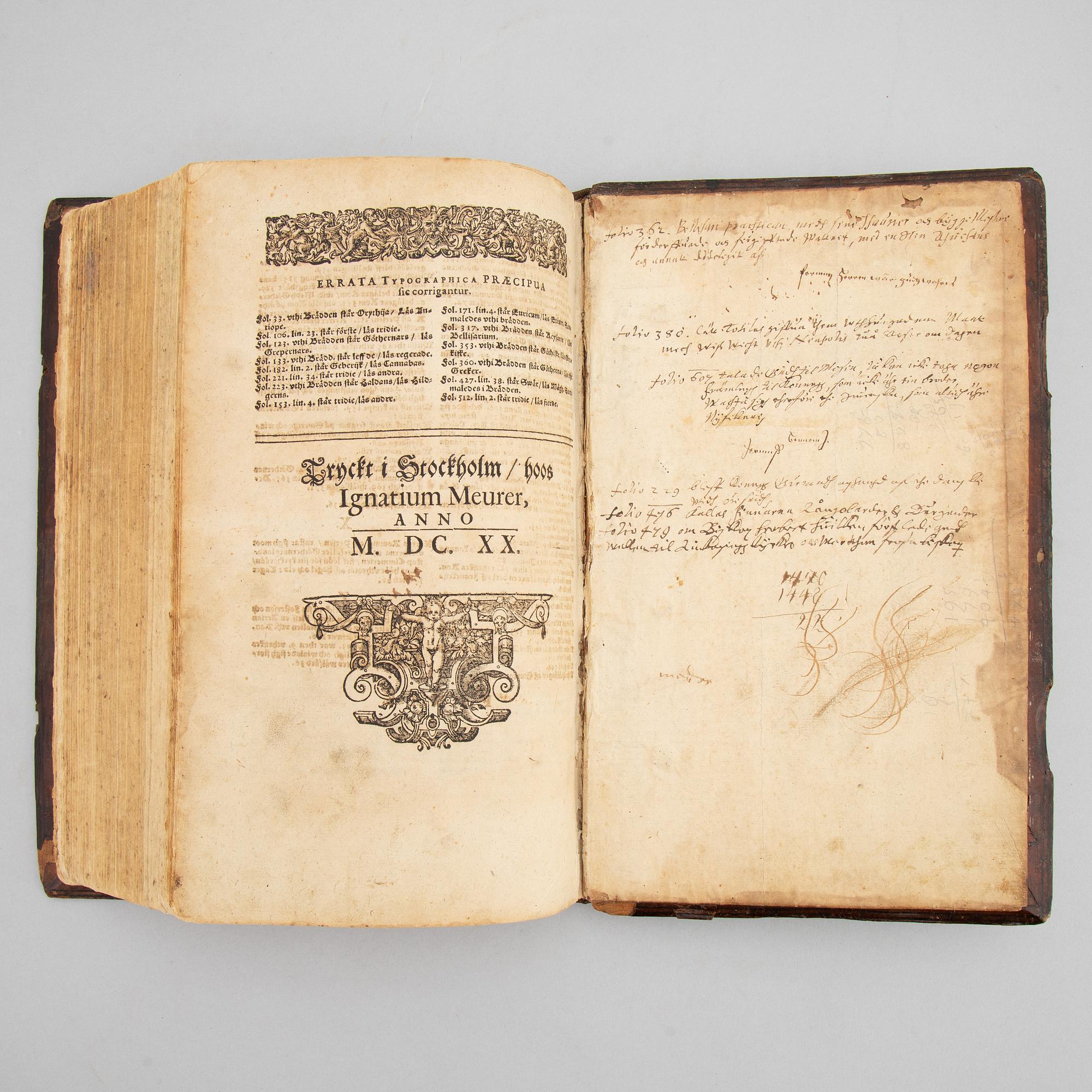 Attractive contemporary binding, a copy acquired from Schroderus.