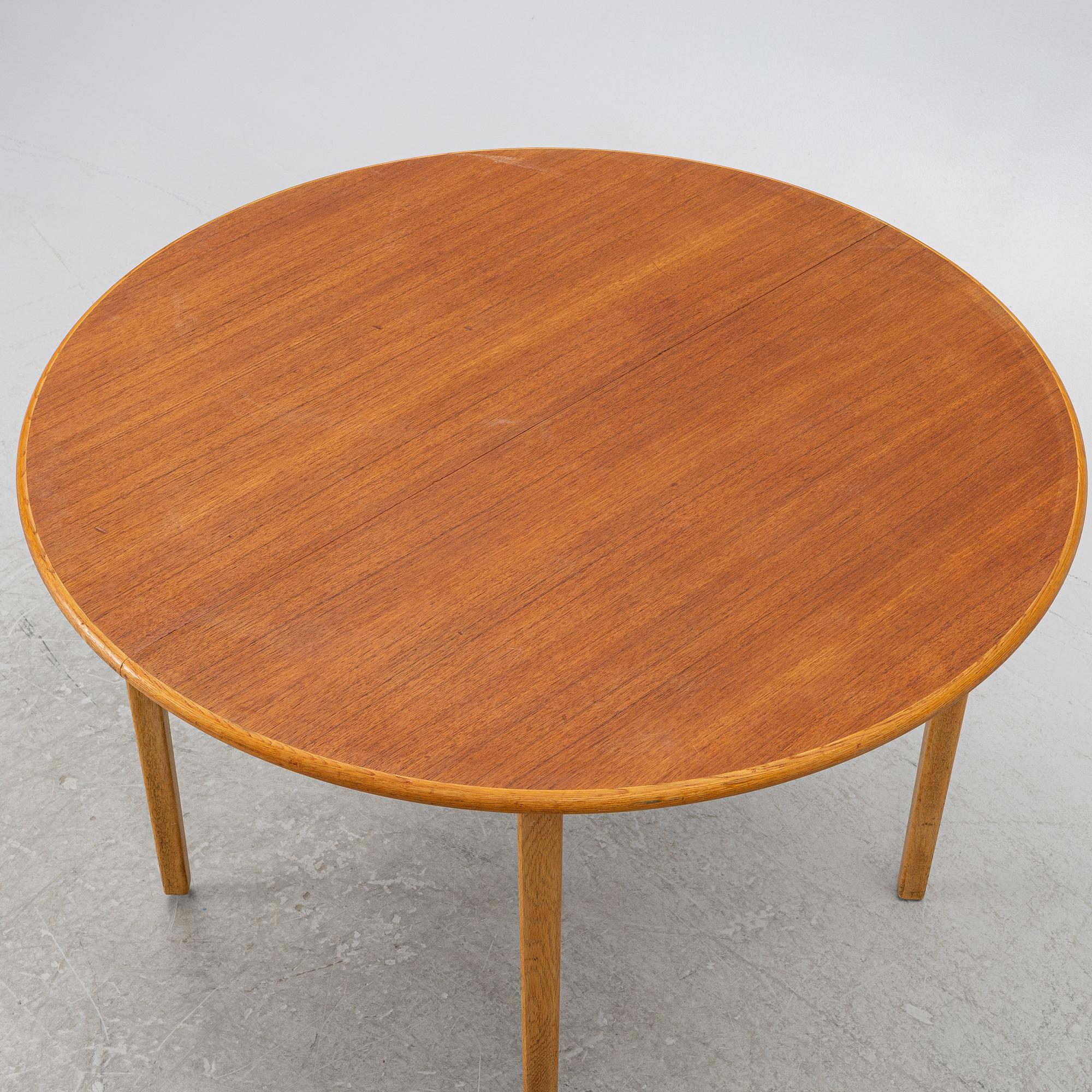 Bertil Fridhagen, matbord, Bodafors, 1957.