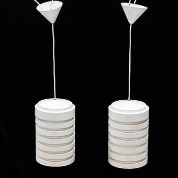 Hans-Agne Jakobsson, a pair of model T-487 ceiling lights, Markaryd.