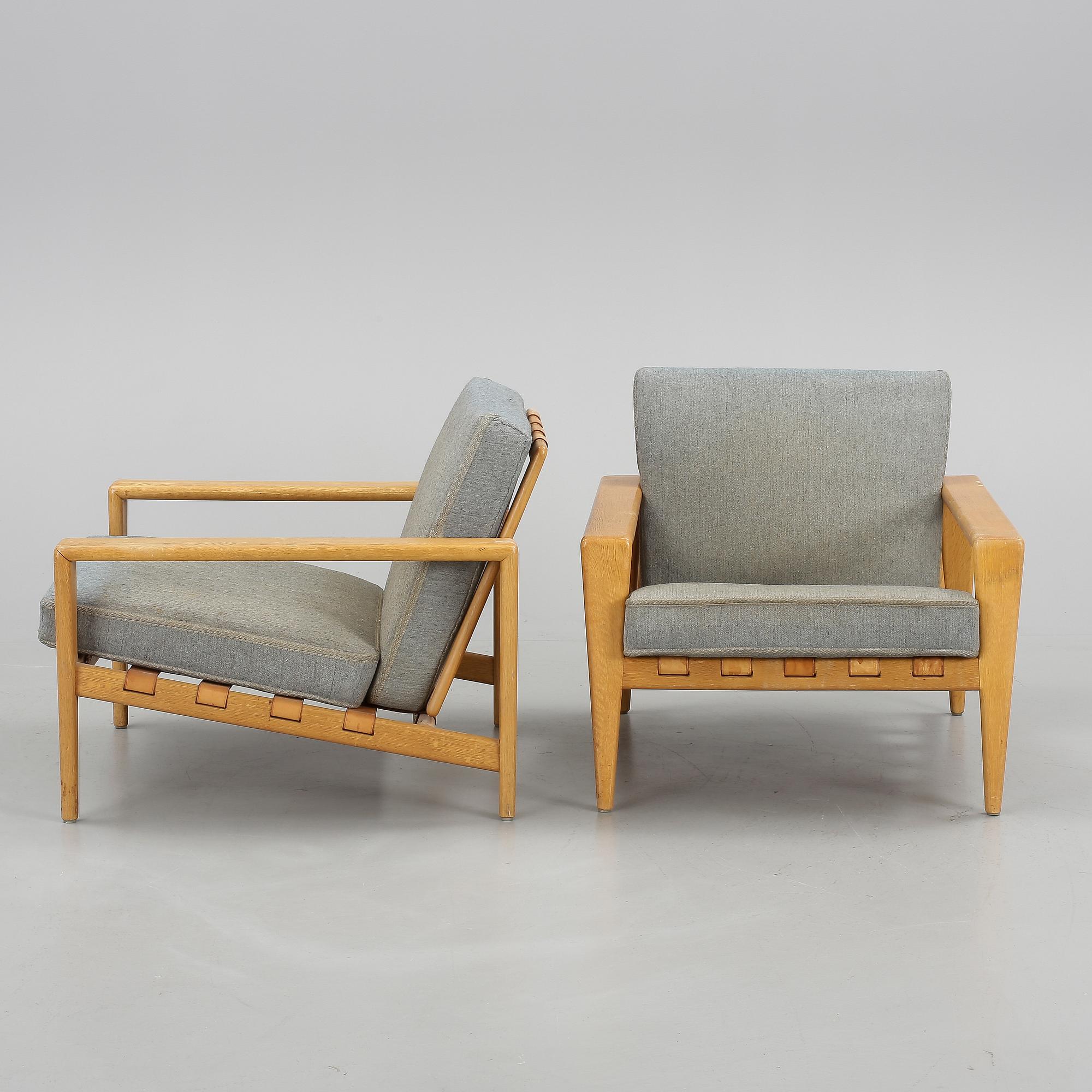 FÅTÖLJER, ett par, Svante Skogh, 1960-tal.