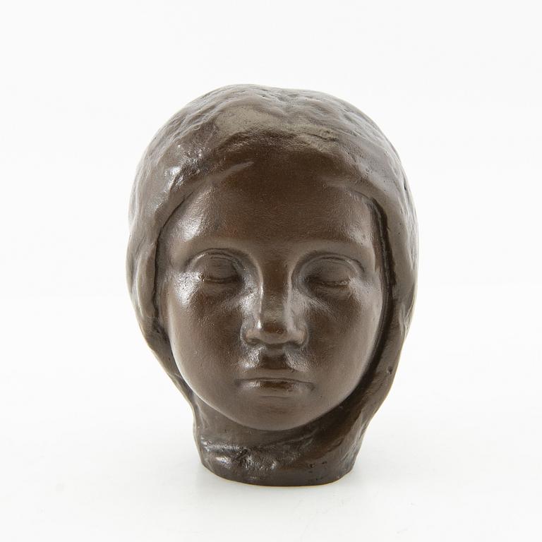 Johannes Collin, sculpture, bronze.