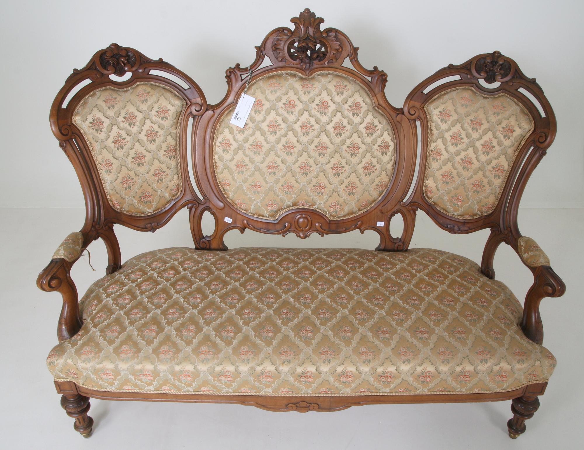 SOFFA, nyrokoko, 1800-tal.