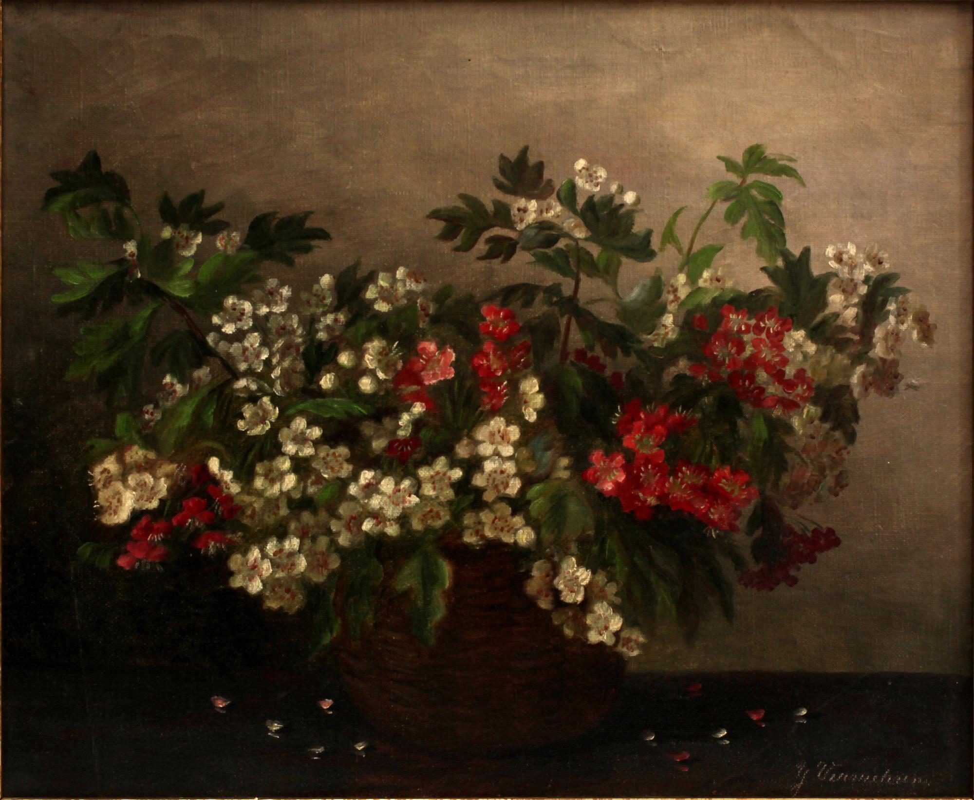 YELVA VERMEHREN, olja på duk, sign.