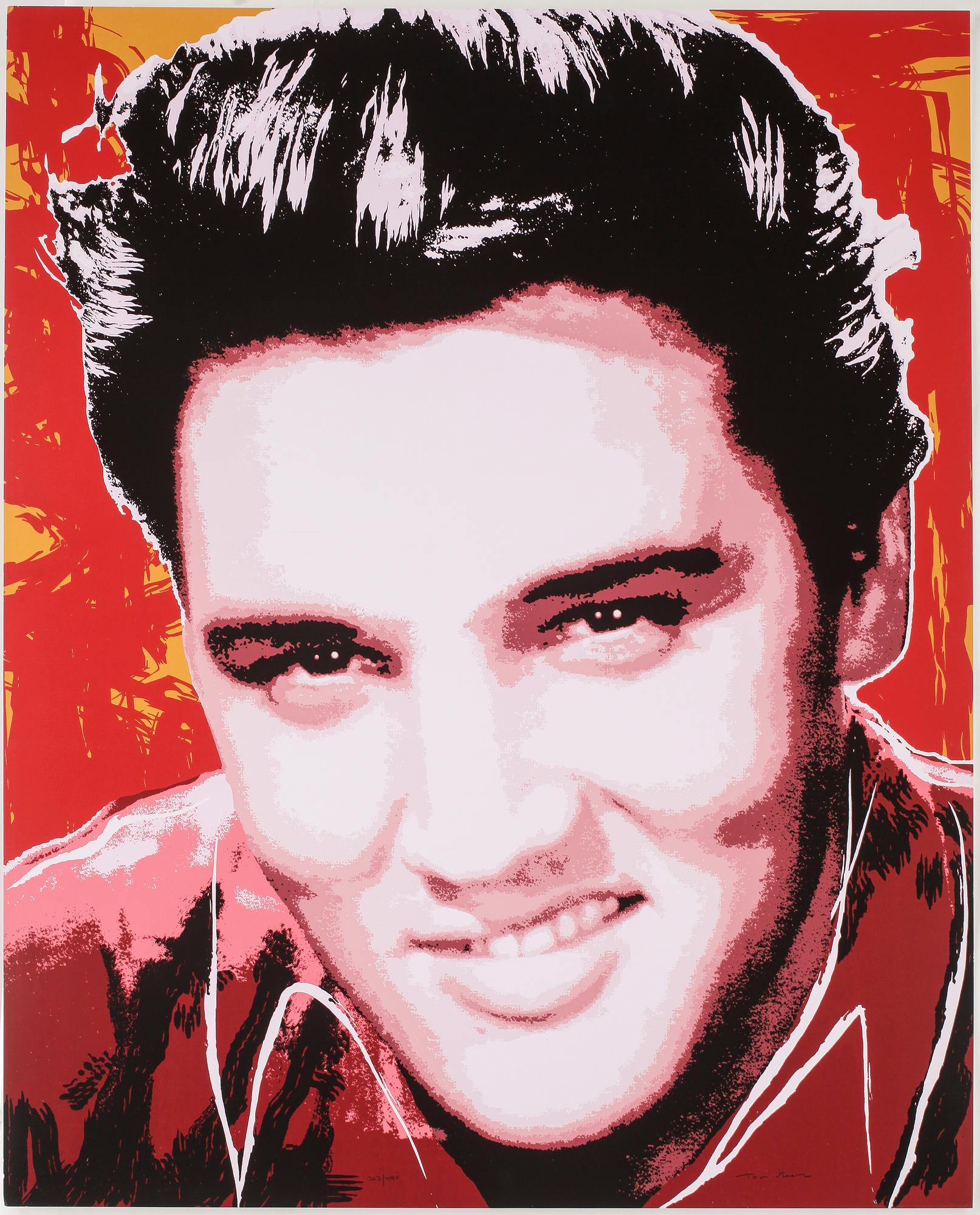 TOM MOORE, 3 st, silkscreentryck, sign o numr 302/490.