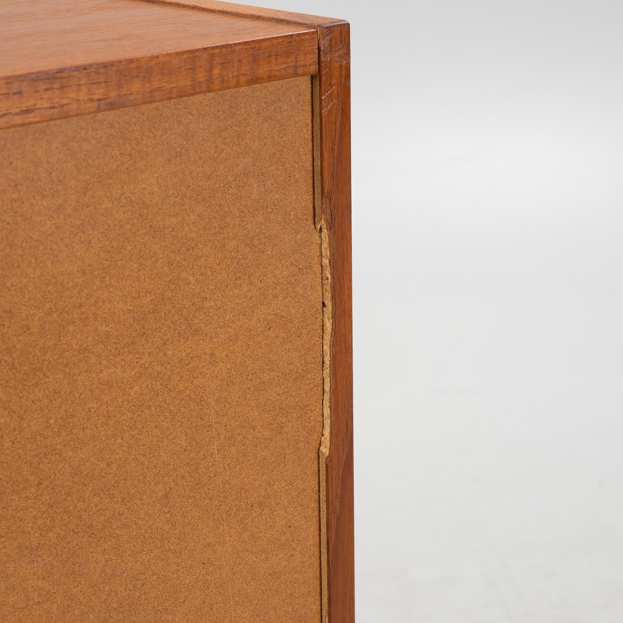 A teak veneered dresser, 1960s.