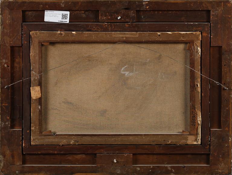 OIDENTIFIERAD KONSTNÄR, olja på duk, signerad H Martin, England, 1800-tal.