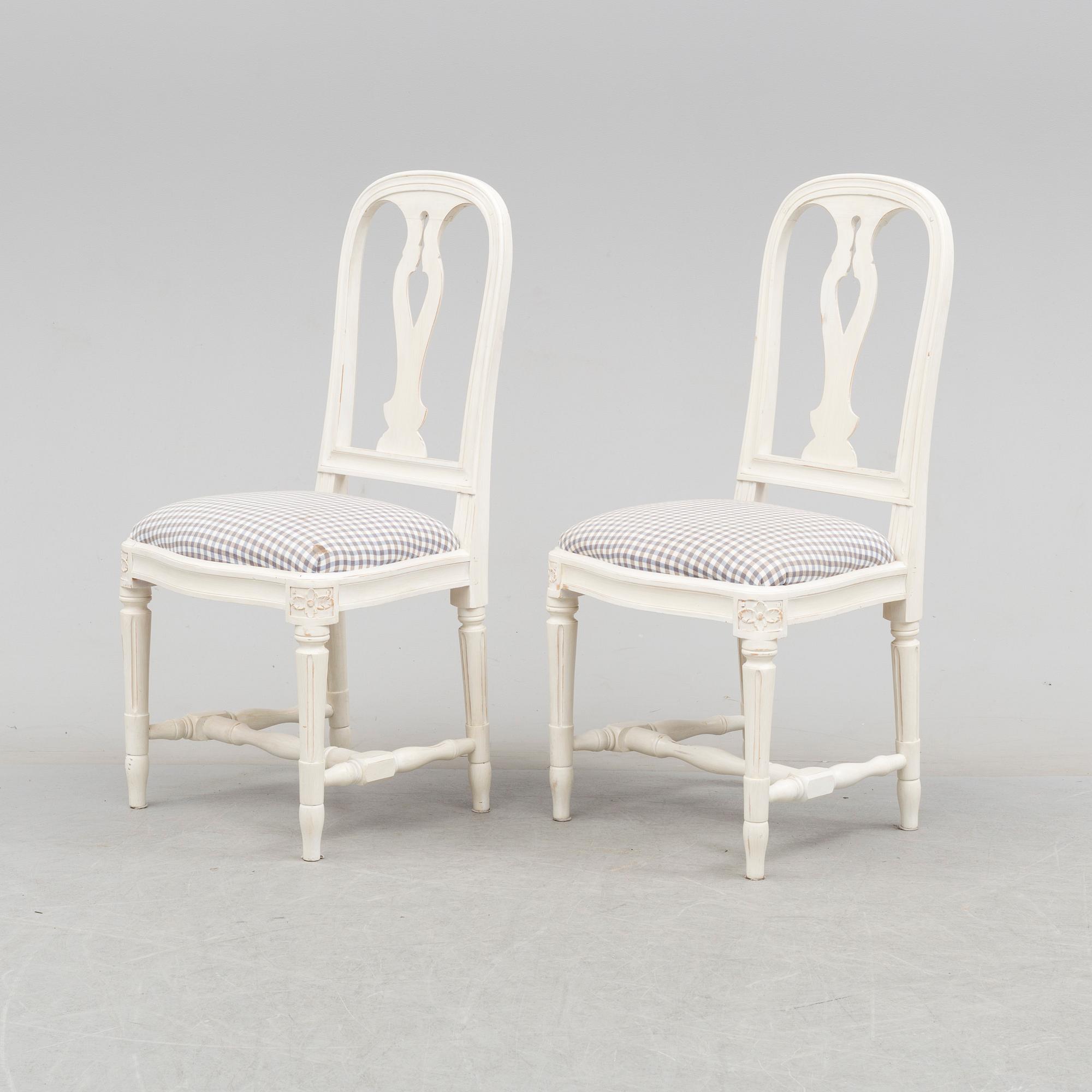 A set of eight chairs from IKEA, "Hallunda", 20th century.