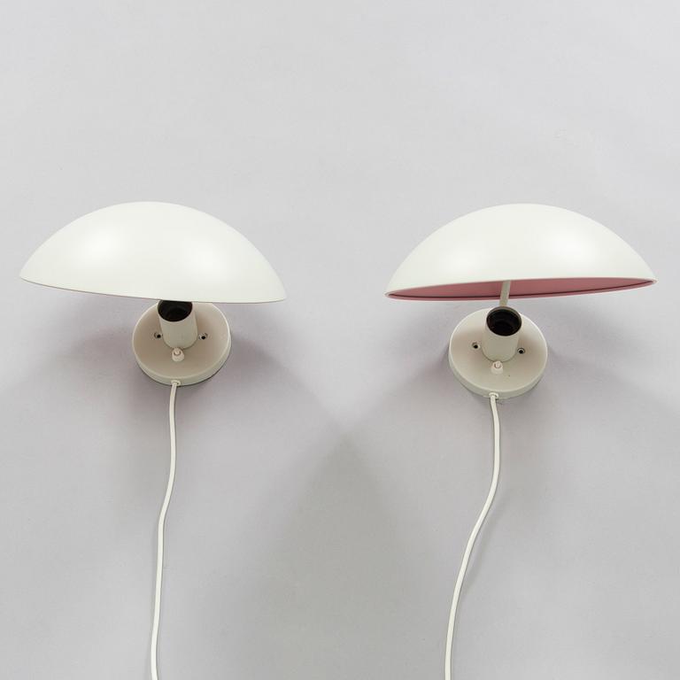 Louis Poulsen, seinävalaisinpari, malli 33058/"PH Hat", Tanska.