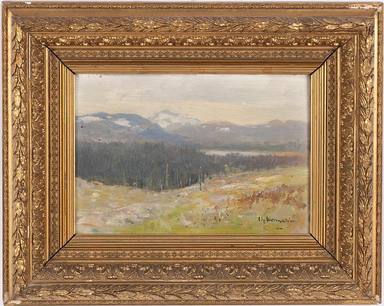 Olof Hermelin, Mountain landscape.