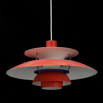 Poul Henningsen, a 'PH-5' pendant light, Louis Poulsen, Denmark.