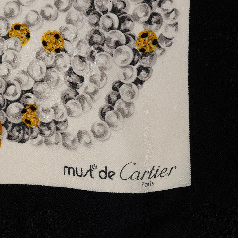 Cartier, a 'Panthere Royale' scarf.