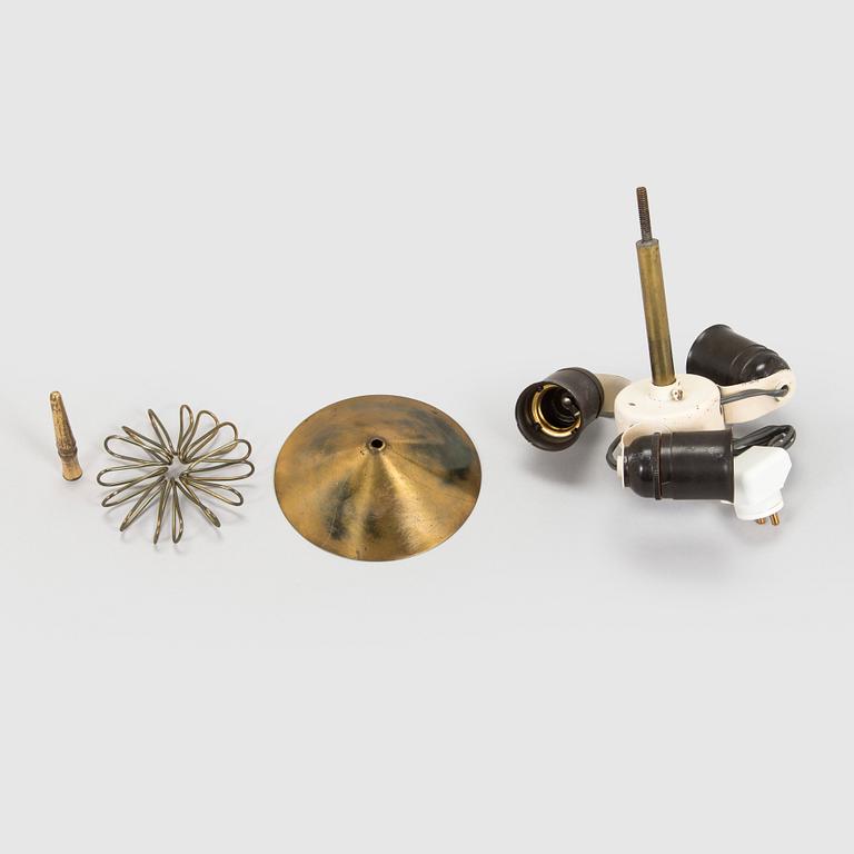 Paavo Tynell, a mid-20th century ceiling lamp / ceiling fixture, model 1076 Taito / Idman.