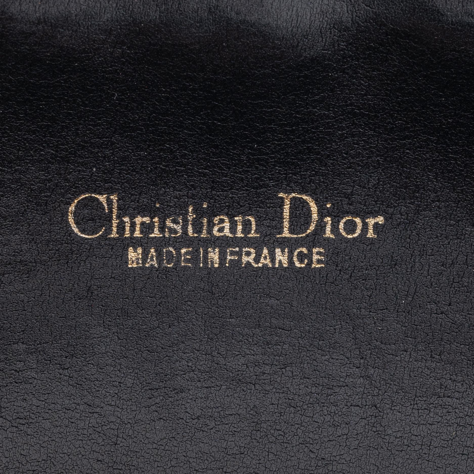 Christian Dior, a canvas bag.