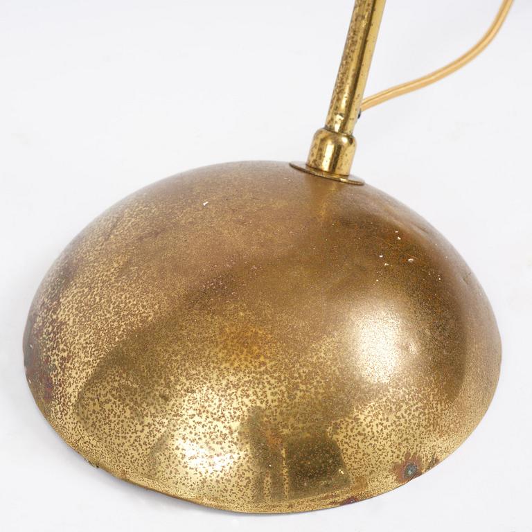 Bröderna Malmströms Metallvarufabrik, a floor lamp model "2673", Malmö, 1940s.