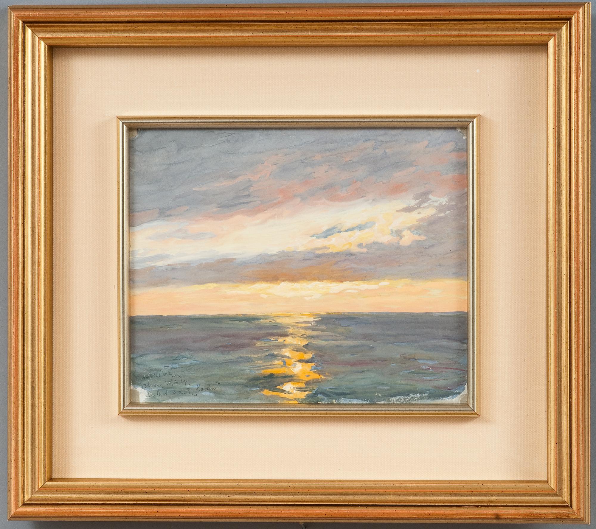 Adolf Bock, AURINGONLASKU.