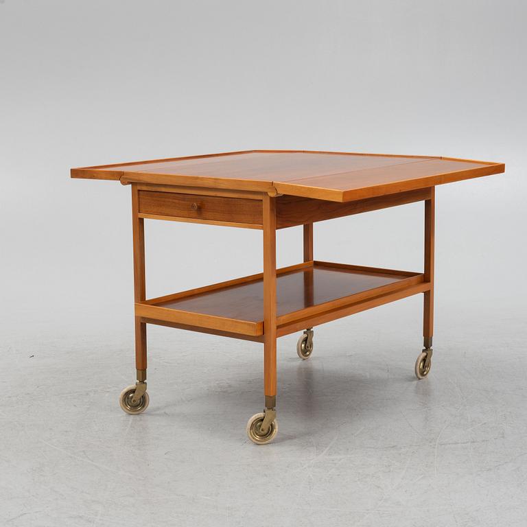 Josef Frank, a mahogany tea trolley, Firma Svenskt Tenn, Sweden.