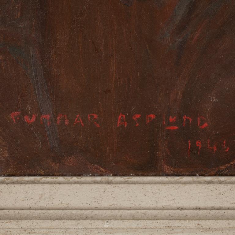 GUNNAR ASPLUND, olja på duk, sign o dat 1946.