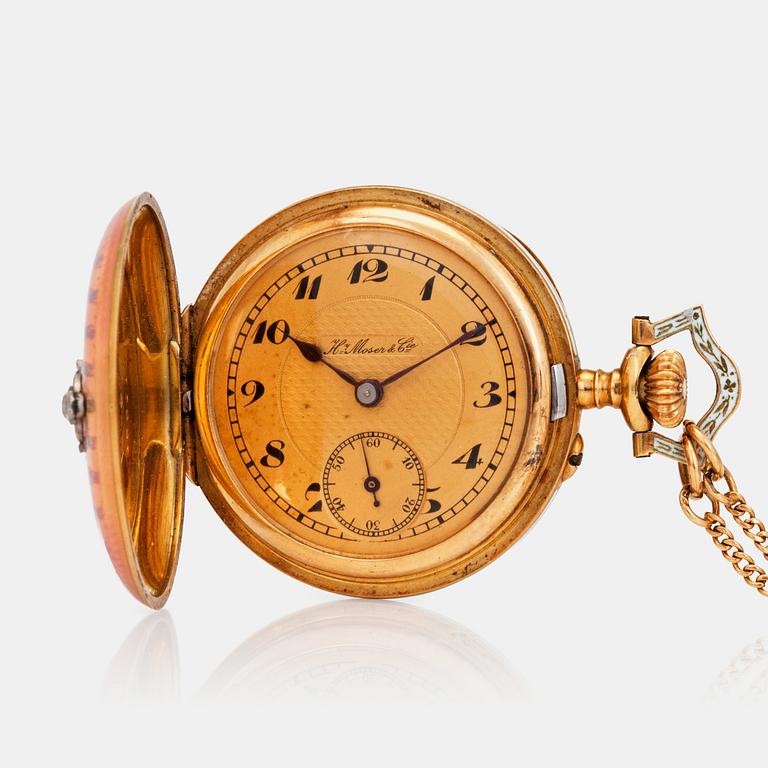 H. MOSER & CIE. fickur, 30,5 mm, savonett,
