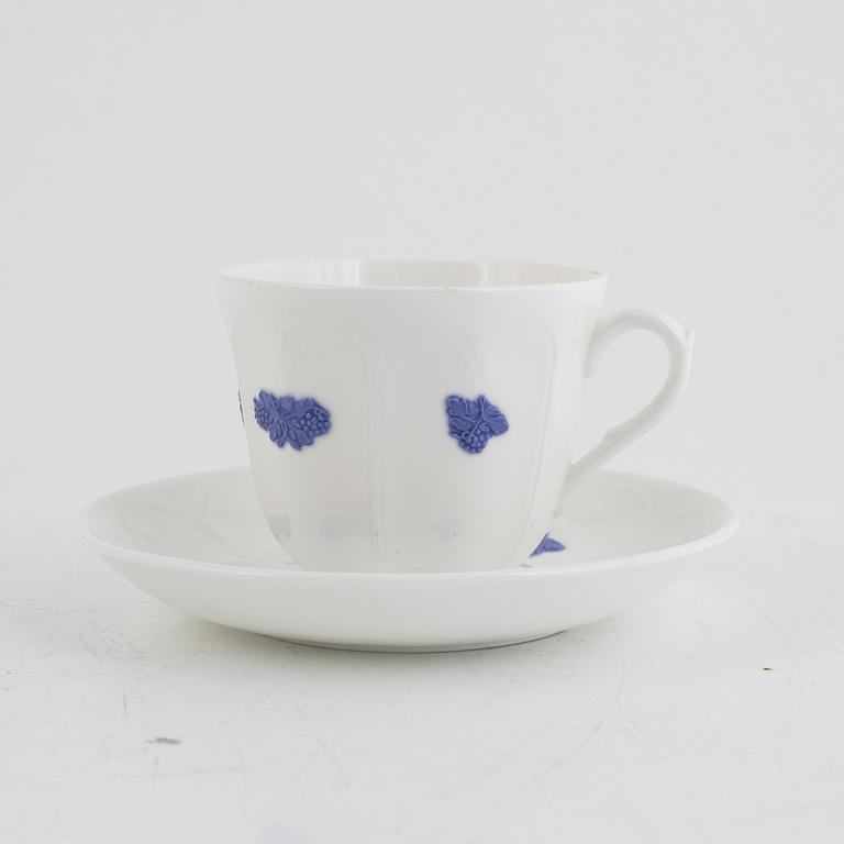 Kaffeservis, 19 delar, porslin "Blå Blom", Gustavsberg,