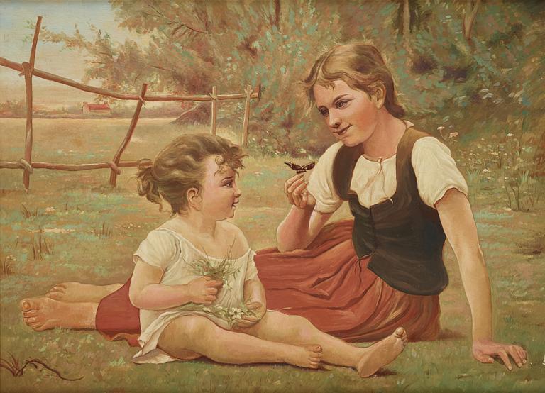 Ludvig Frid, tillskriven, Fjärilen.