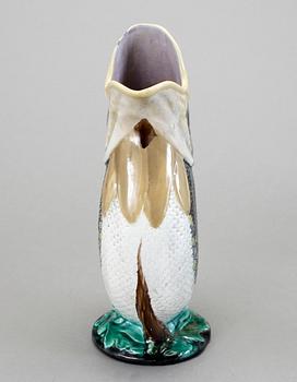 VAS / KANNA, majolika, Gustavsberg, 1800-talets slut.