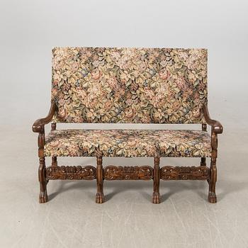 Soffa Barock-stil 1900-talets första hälft.
