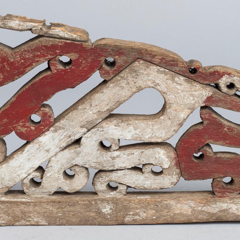 A prow decoration piece, Indonesia.
