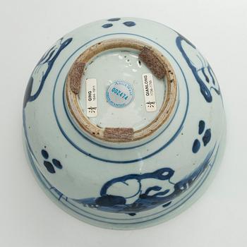 Vase and bowls 2 pcs, China.