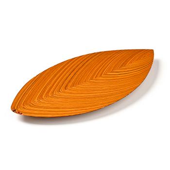 232A. Tapio Wirkkala, a laminated birch plywood dish, Finland 1950s.