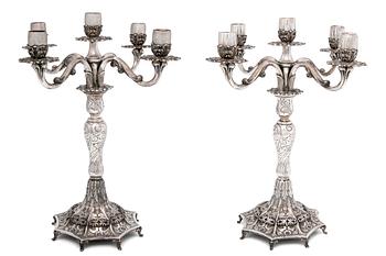 295. CANDELABRA, A PAIR.